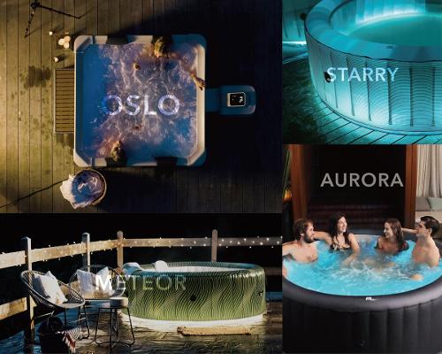 Light up the night: MSpa revolutionises inflatable spas with LED lighting