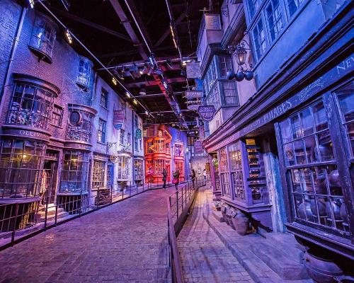 Exhibits at the attraction will include film sets, such as Diagon Alley