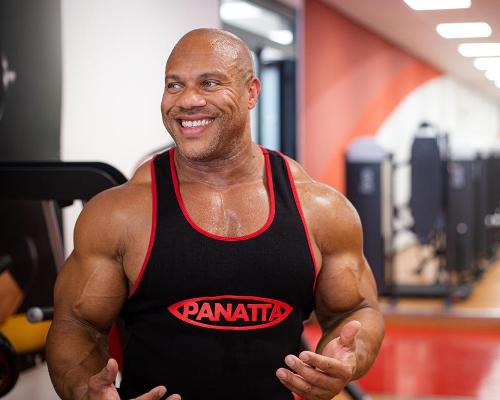 Legendary Mr Olympia champion Phil Heath teams up with Panatta Made in Italy