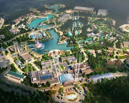 The 125-acre theme park will feature six distinctly American lands