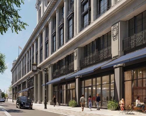 The former department store is undergoing a £1bn redevelopment