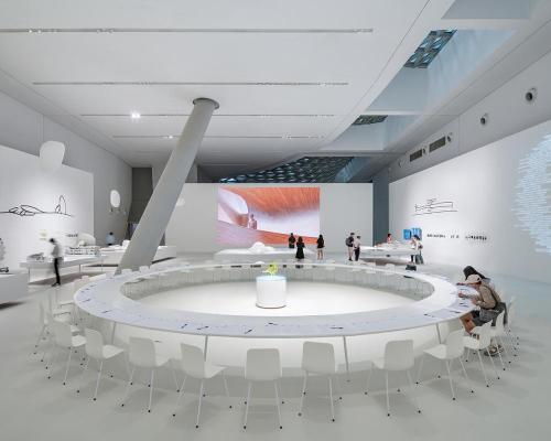 The exhibition occupies an expansive space of more than 3,000sq m