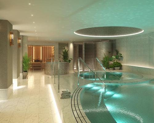 The spa and hotel have been realised inside four of Helsinki's most architecturally and historically prominent buildings
