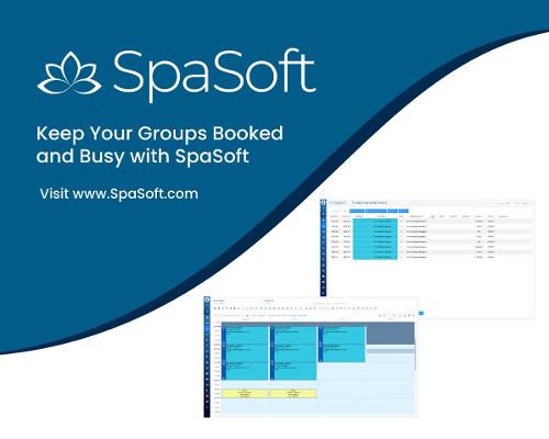 Keep your groups booked and busy with SpaSoft
