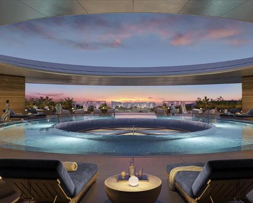 Equinox Resort Amaala will include a magnesium salt rooftop pool