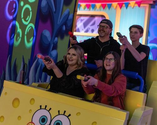 Spongebob’s Crazy Carnival Ride has opened at Circus Circus 