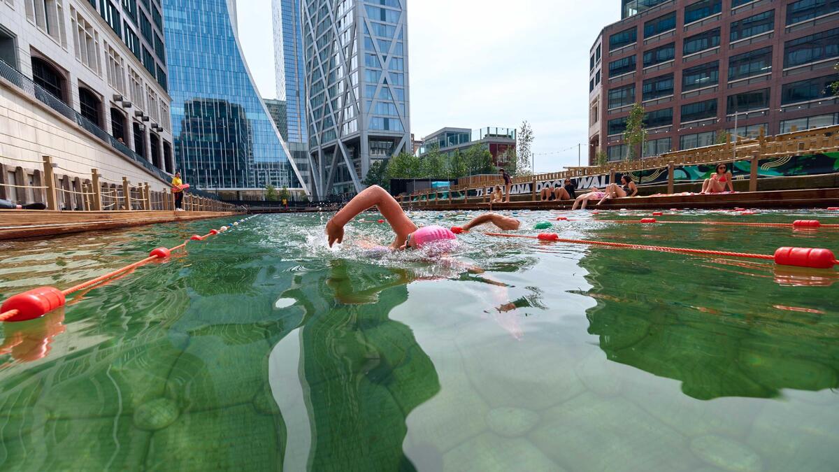 Sea Lanes opens following a partnership between The Eden Project and Canary Wharf Group Sea Lanes opens following a partnership between The Eden Project and Canary Wharf Group