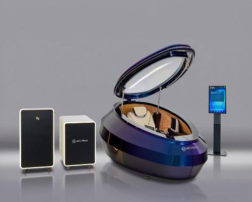 HPO Tech&nbsp;press release: HPO.Tech introduces Oyster, a hyperbaric chamber designed around an organic form and a Full acrylic dome
