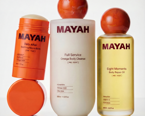 Personal care brand for mothers Mayah launches debut bodycare collection