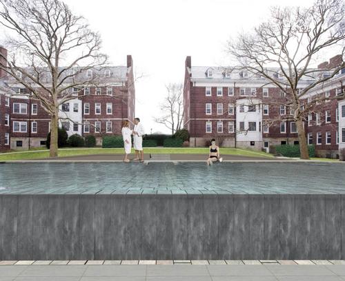 The Governors Island project includes three landmark buildings designed by architecture firm McKim, Mead & White