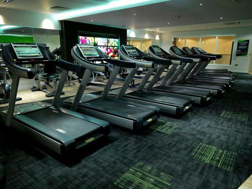 The new gym features Technogym’s Unity equipment