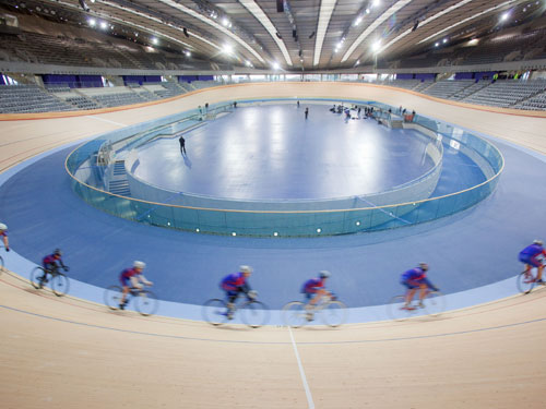 The velodrome is the first 2012 Olympic venue to be compelted