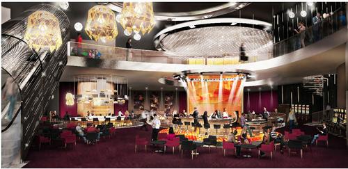 An artist's impression of how the casino might look
