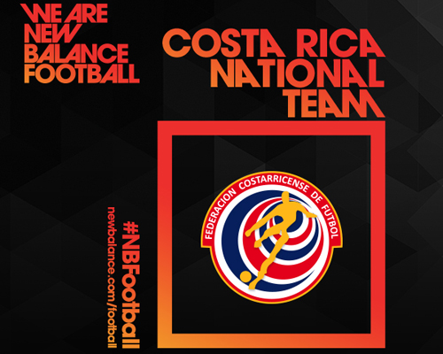 New Balance to design kit for Costa Rica’s football team