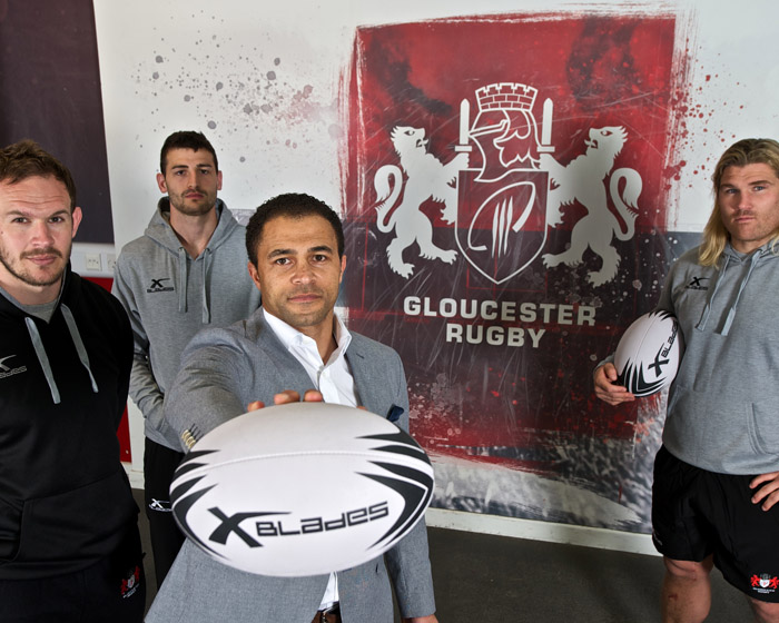 Gloucester Rugby chooses XBlades to supply kit