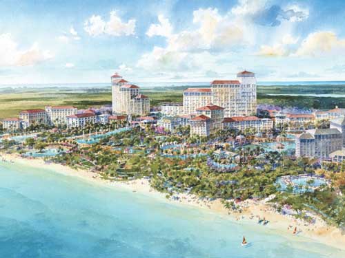 Work started on the Baha Mar Resort development earlier this year