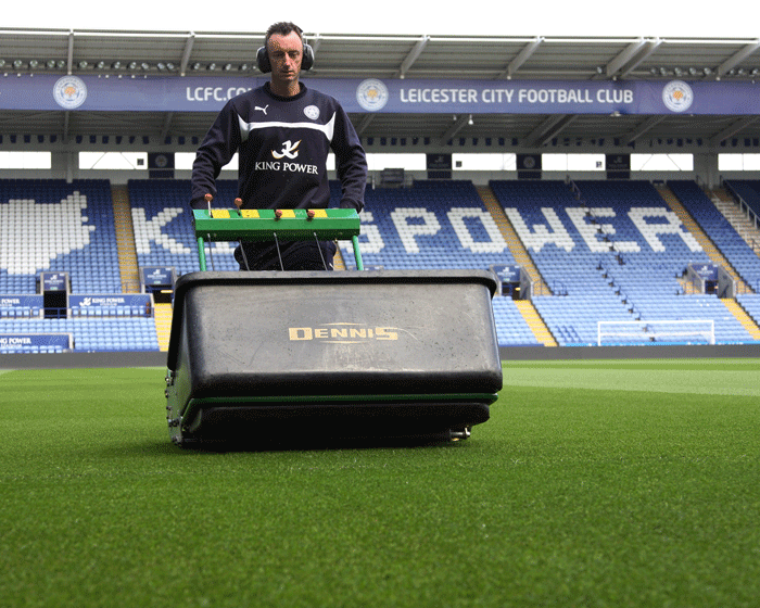 Leicester City FC chooses Dennis mowers 