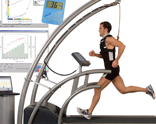 Weightless fitness testing from H/P/Cosmos
