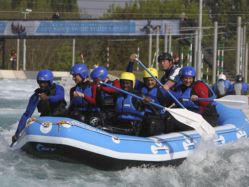 Members of the public can now use the white water centre's facilities