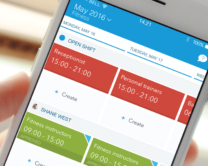 Planday's mobile app for managing staff on-the-go