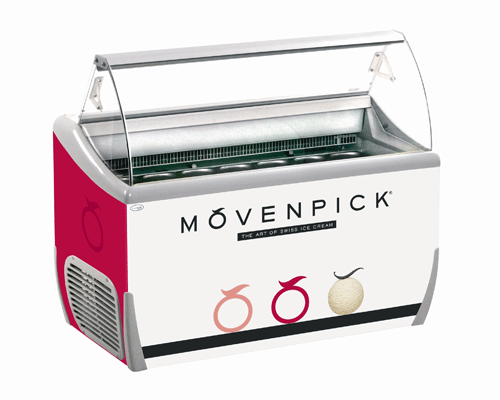 New ice cream scooping stations introduced by Mövenpick