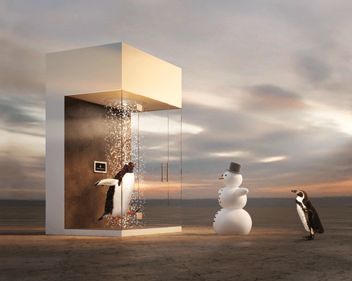 Snow business at Thermarium