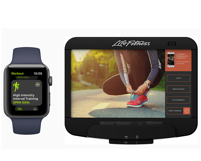 Life Fitness to connect with Apple Watch 