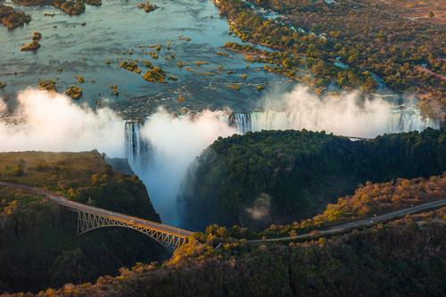The planned theme park will be built close to Zimbabwe's Victoria Falls 