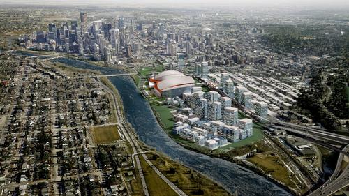 CalgaryNEXT will be located on the banks of Bow River