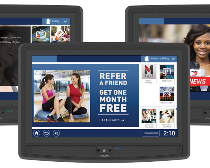 MYE launches cardio TV with ClubCom content