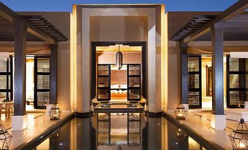 All spas will fall silent for one night, including that at the Mandarin Oriental Marrakech