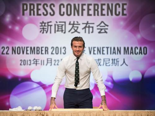Beckham signs deal with major global property developer 
