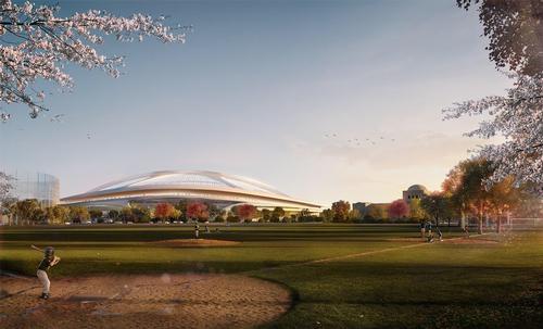 Zaha Hadid pulls out of Tokyo stadium competition citing inability to secure construction partner