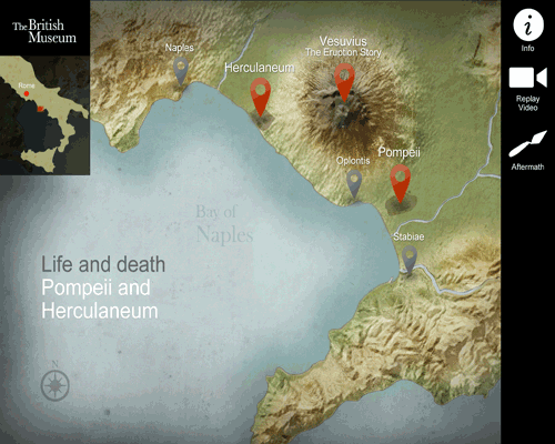 App tracks Pompeii's devastation 