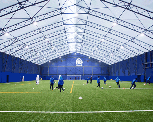 Veldeman builds indoor football hall for top Belgian football team