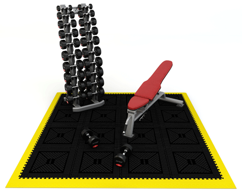 New safety floor edging from Jordan Fitness