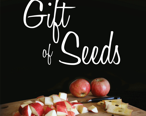 Gift of Seeds book for spa and hotel quiet rooms