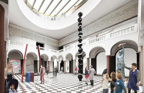 The gallery is set to undergo a two-year full regeneration