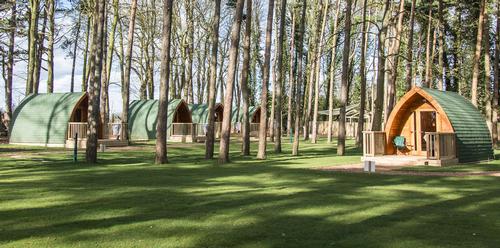 The low-cost cabins are available for £79 per night 