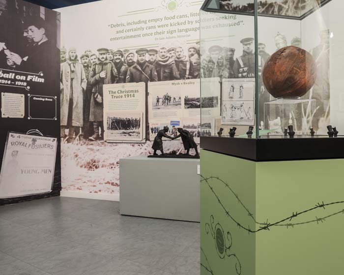 Mather & Co designs WW1 exhibition for National Football Museum