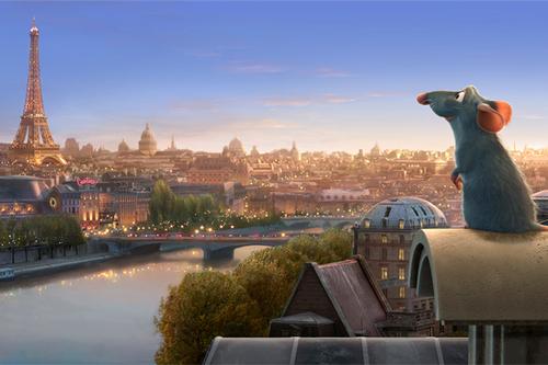 A dark ride and mini-land based on the Pixar film <i>Ratatouille</i> is opening at Disneyland Paris