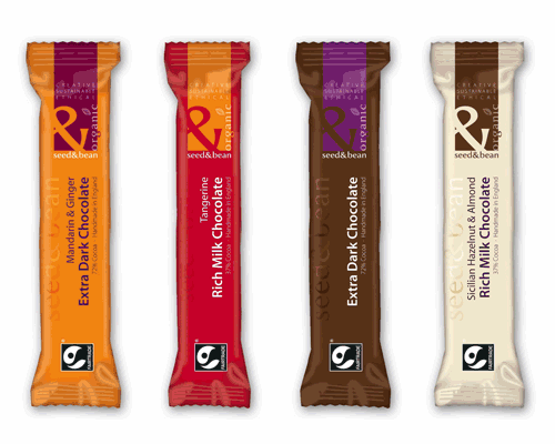 Seed and Bean launches organic chocolate snack bars 