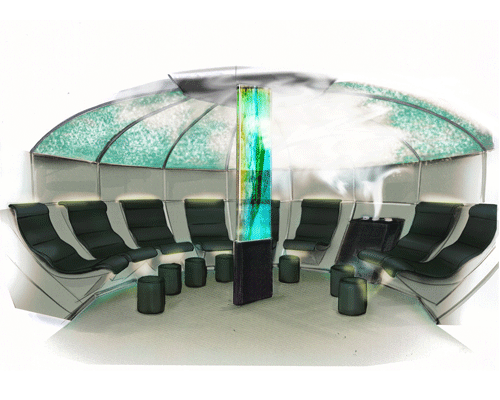 Inviion's Mineral Room designed to offer a holistic, multisensory spa experience 