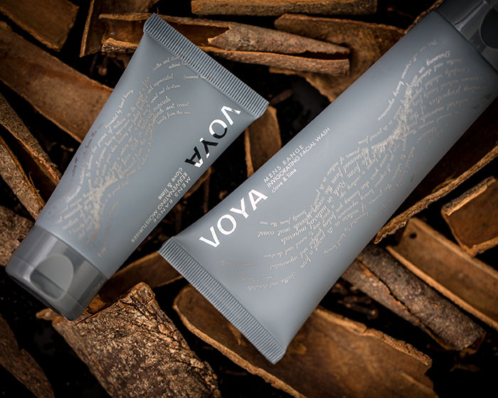 VOYA announces move into men's skincare with launch of VOYA MAN