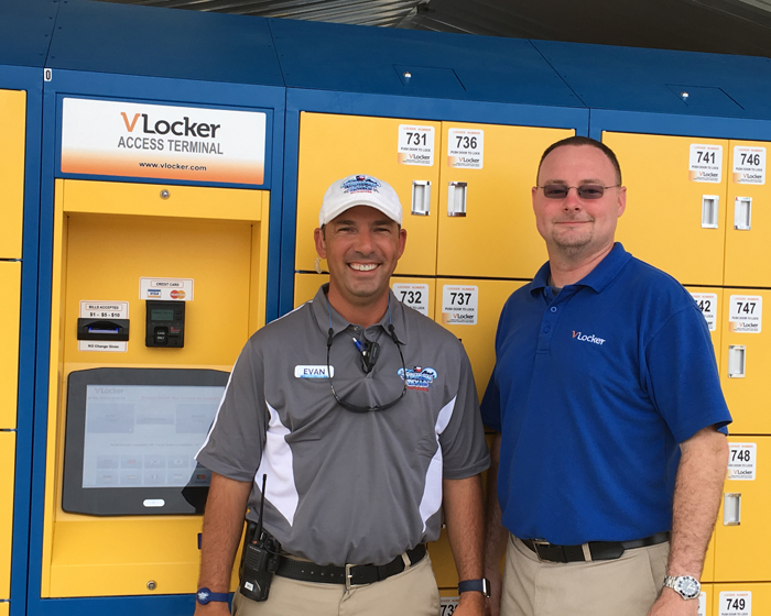 VLocker supplies secure storage system at Texas Typhoon