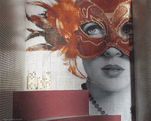 Eye-catching mosaic murals from Designworks