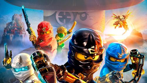 Ninjago is featured on a Cartoon Network TV series of the same name
