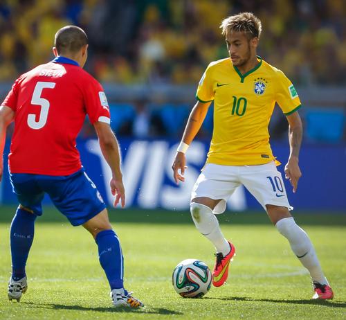 Brazilian superstar Neymar failed to inspire his country to success at this year's FIFA World Cup