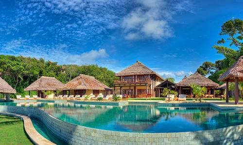 Nanuku Resort & Spa Fiji features shark dives in addition to spa offering