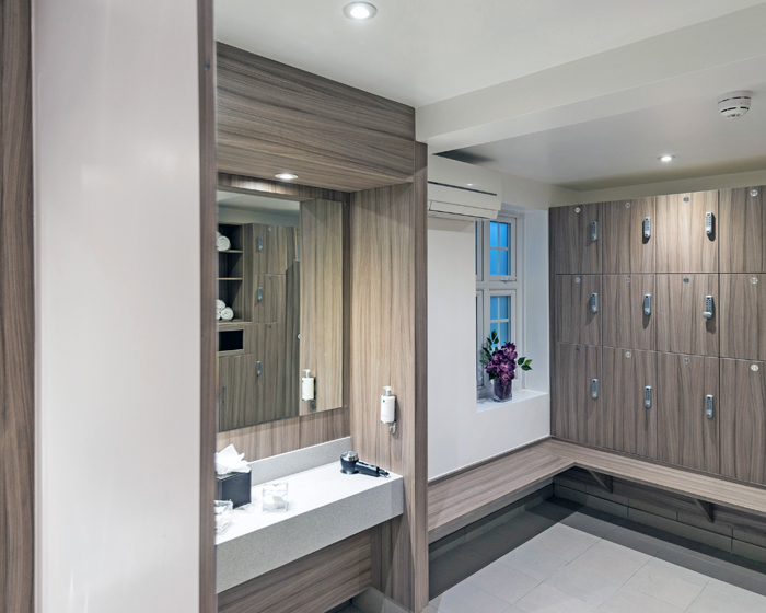 Crown Sports Lockers completes installation at luxury hotel and spa